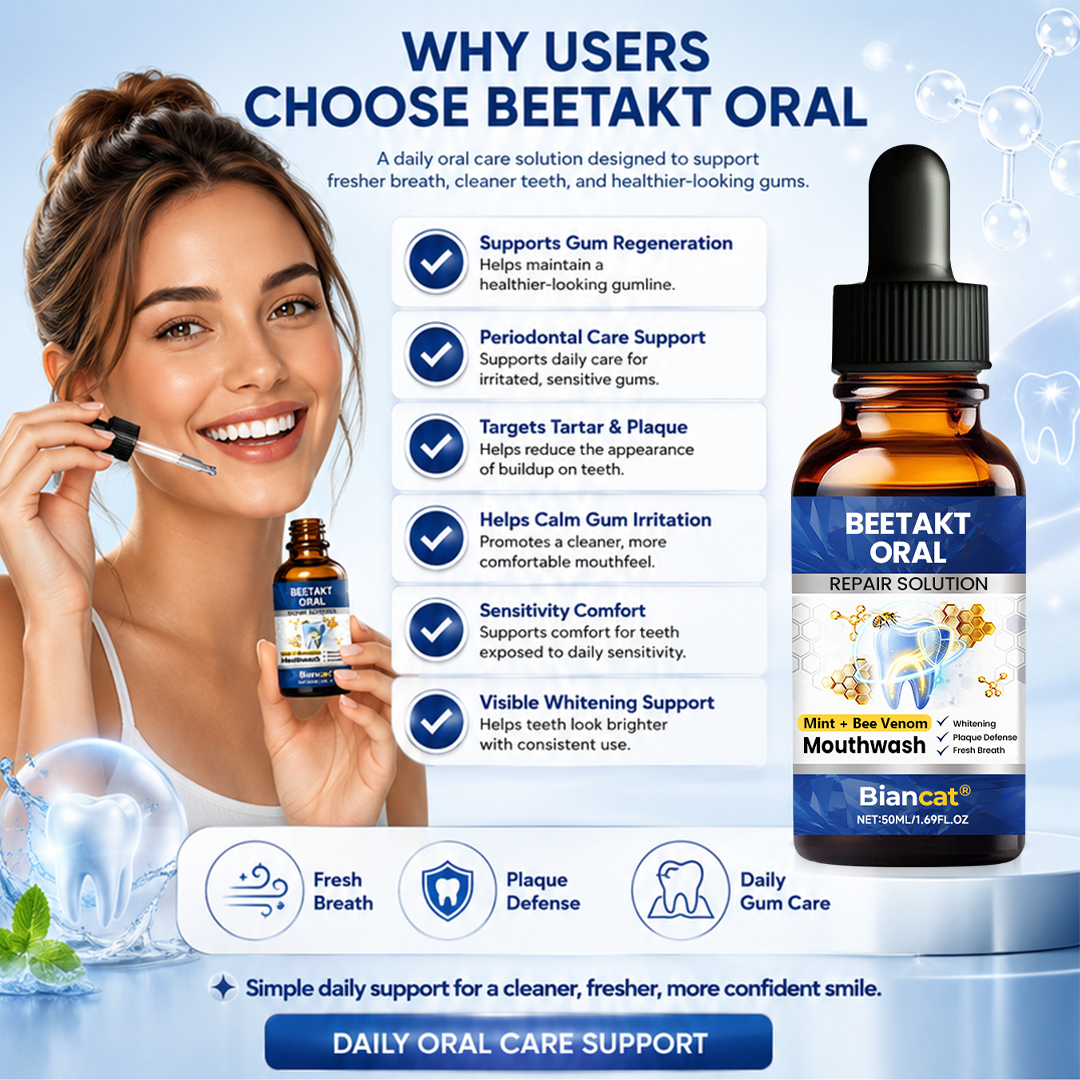 (New upgrade)Biancat® BeeTakt Oral Repair Solution