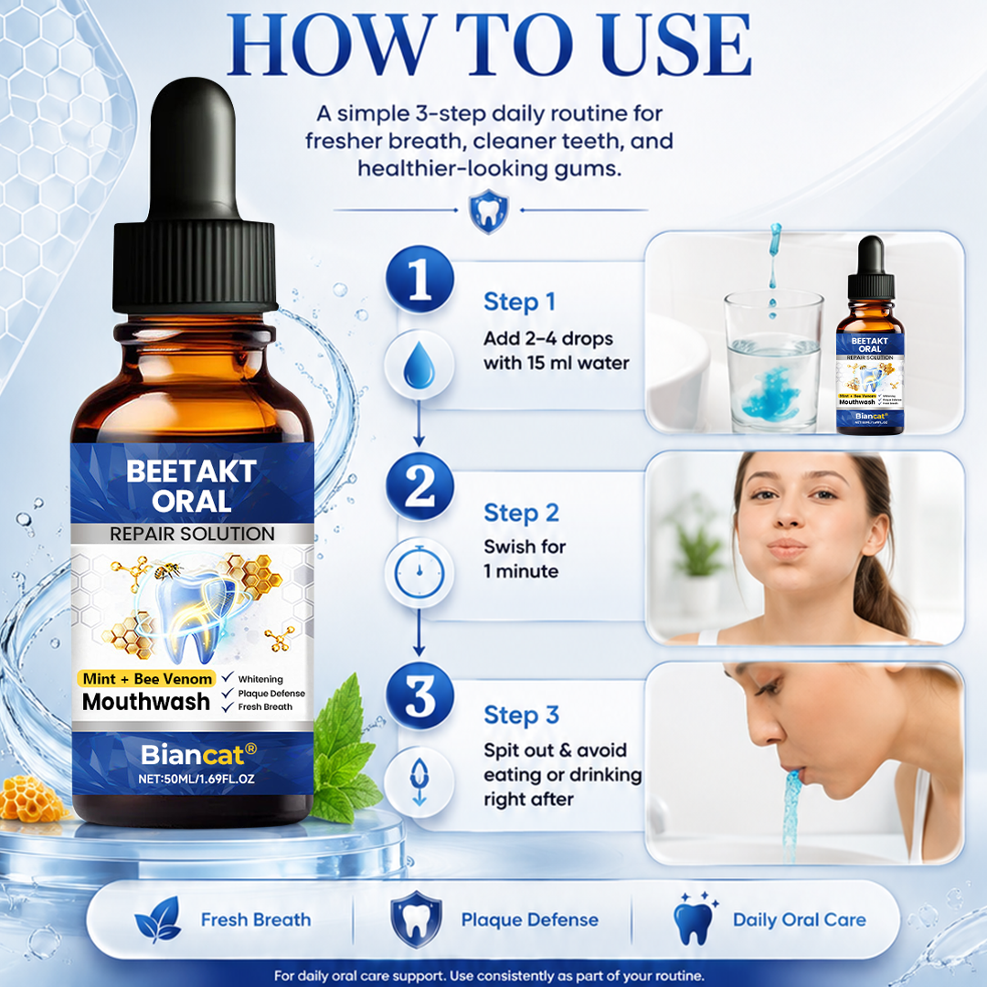 (New upgrade)Biancat® BeeTakt Oral Repair Solution