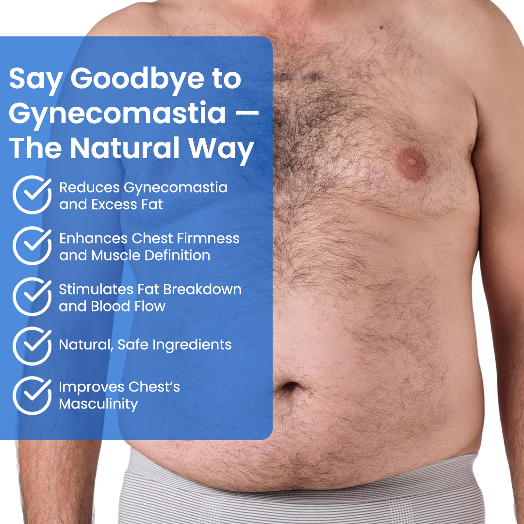 Timilk® SculptXX Gynecomastia Burn & Firm Chest Patch🌟