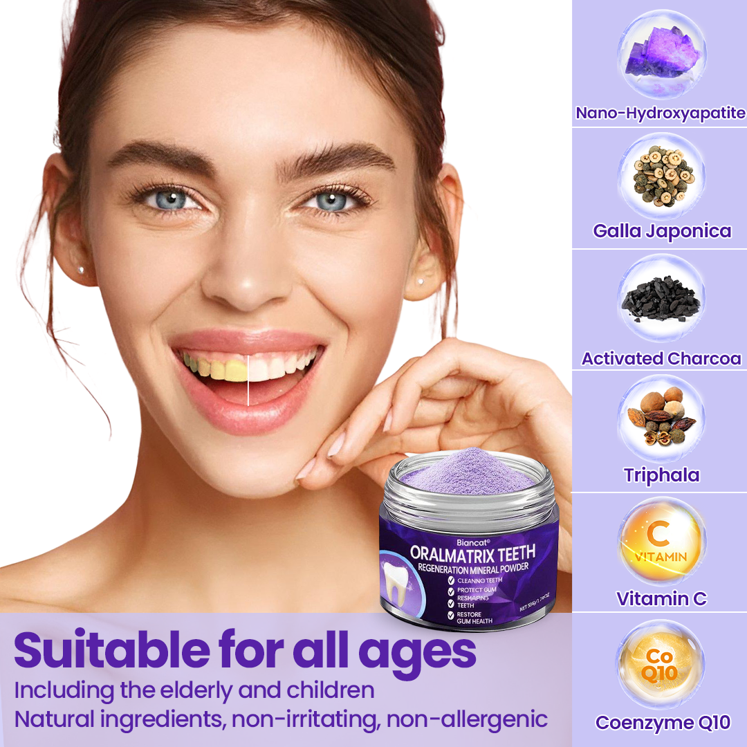 Biancat® OralMatrix Teeth Regeneration Mineral Powder🌟