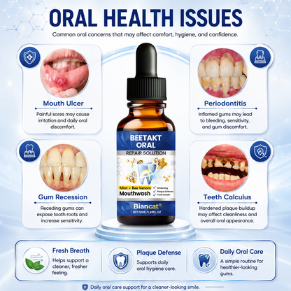 (New upgrade)Biancat® BeeTakt Oral Repair Solution