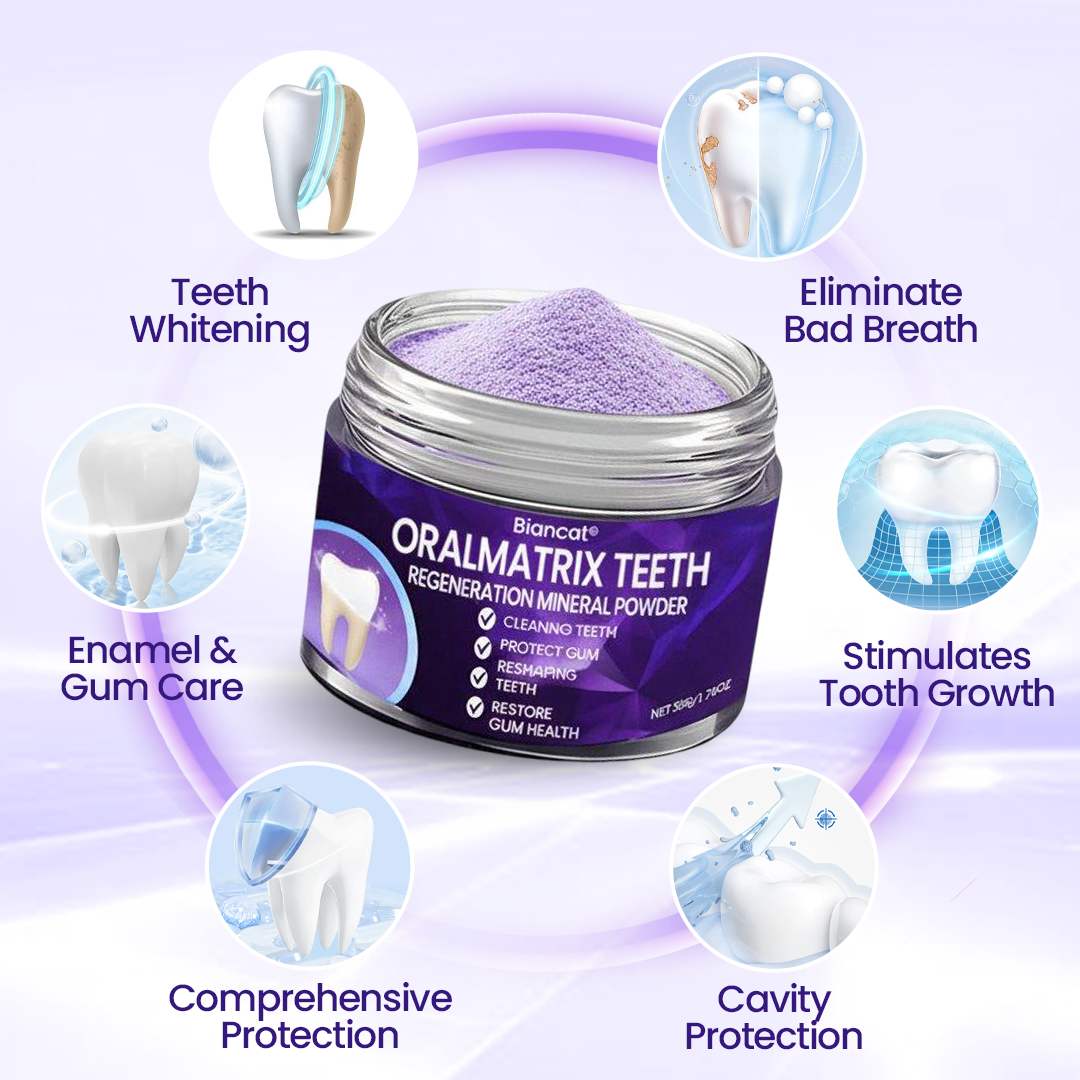 Biancat® OralMatrix Teeth Regeneration Mineral Powder🌟