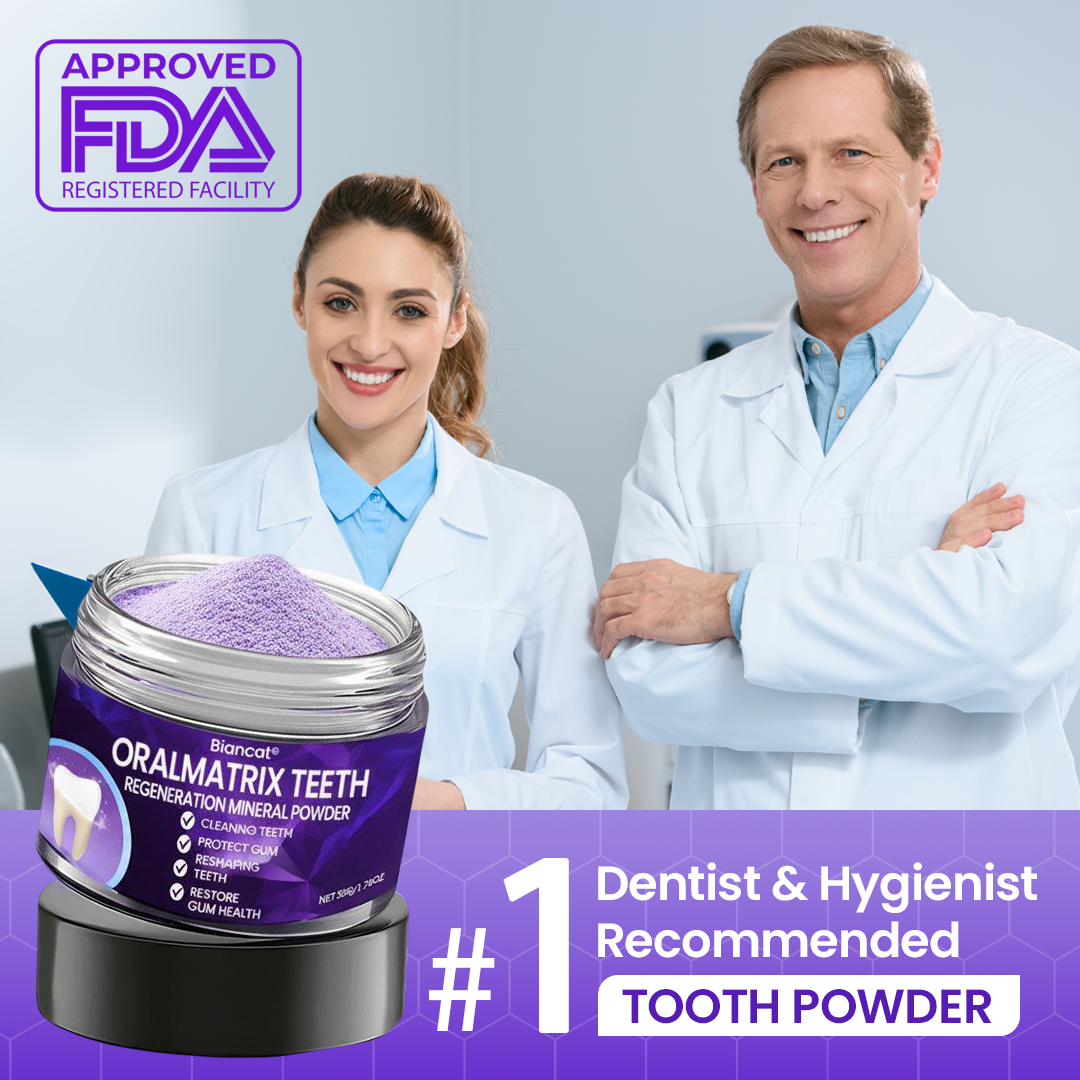 Biancat® OralMatrix Teeth Regeneration Mineral Powder🌟