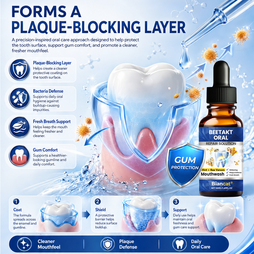 (New upgrade)Biancat® BeeTakt Oral Repair Solution