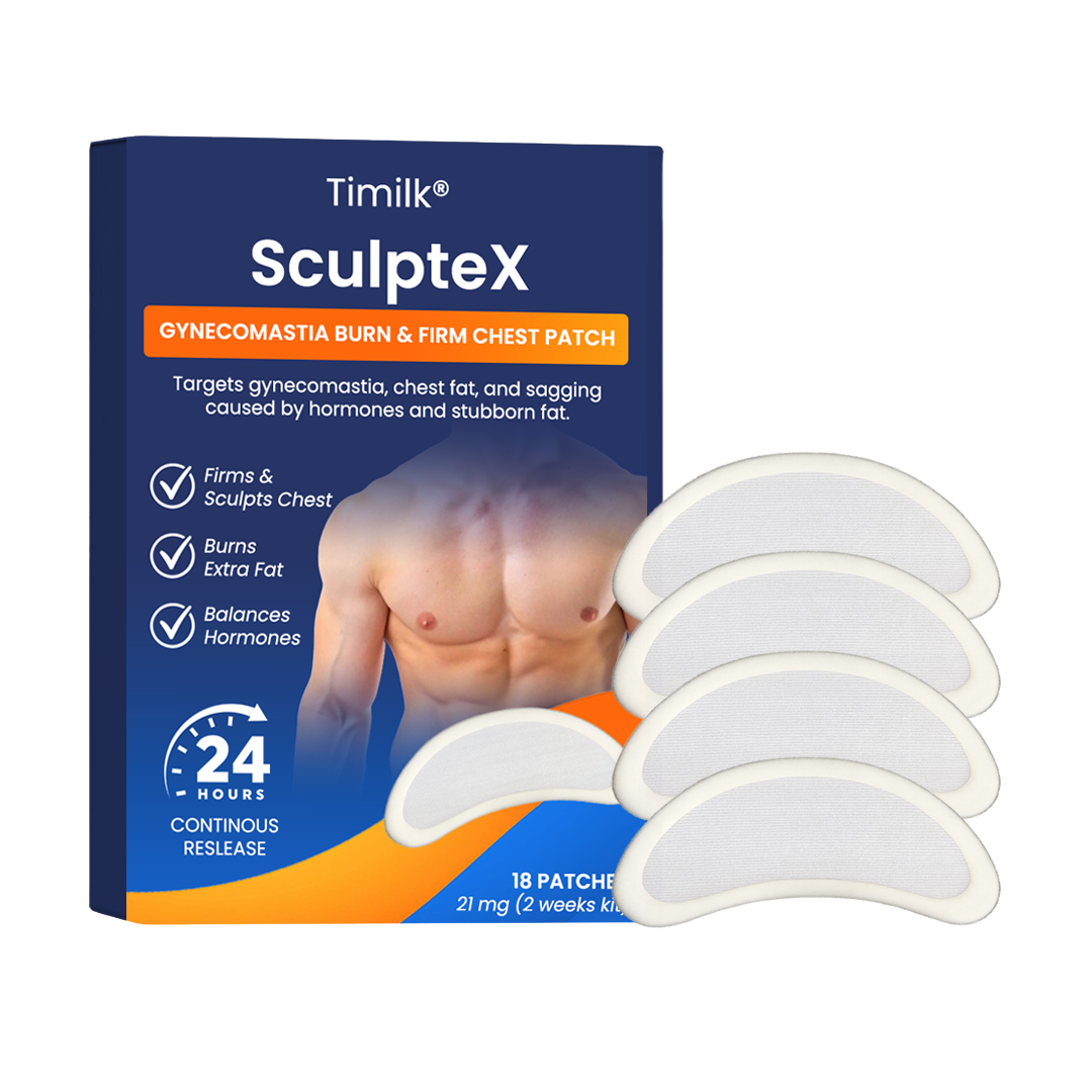 Timilk® SculptXX Gynecomastia Burn & Firm Chest Patch🌟